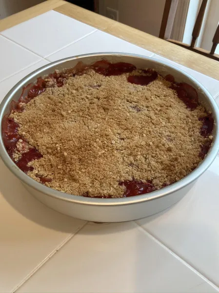 recetas Tarta De Ruibarbo Y Fresas