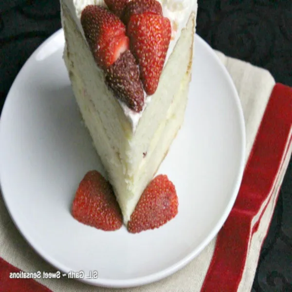 receta Tarte au cheesecake aux fraises