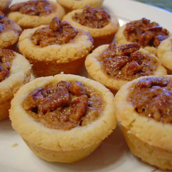 receta Tiny Pecan Pies
