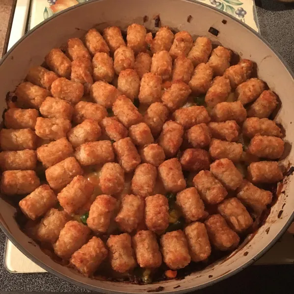 recetas Tater Tot Cazuela Salada