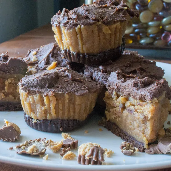 receta Coupes de gâteau au fromage au beurre d'arachide