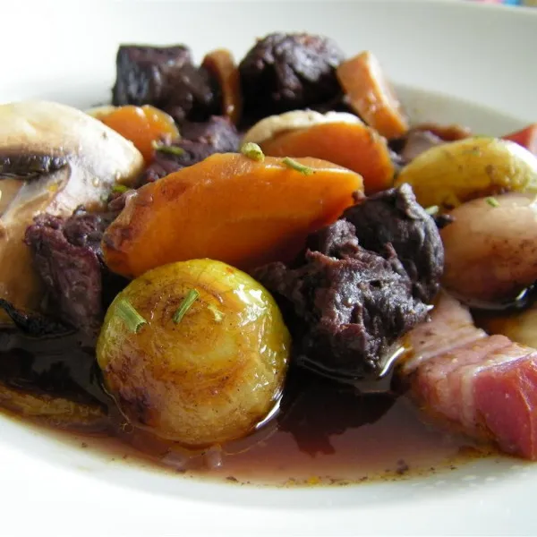 Przepis Beef Bourguignon I