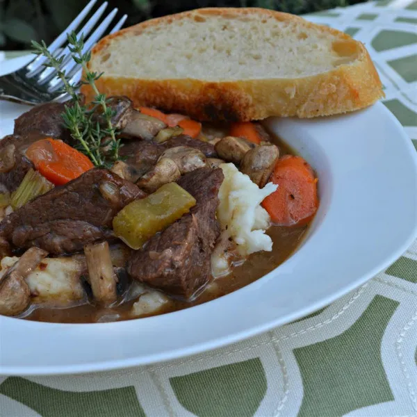 recetas Ternera Bourguignon Sin Borgoña