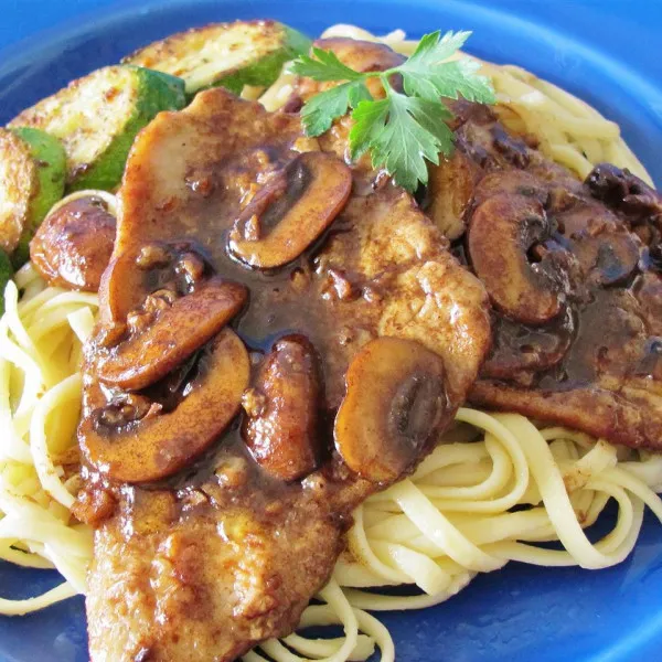 receta Ternera O Pollo Marsala