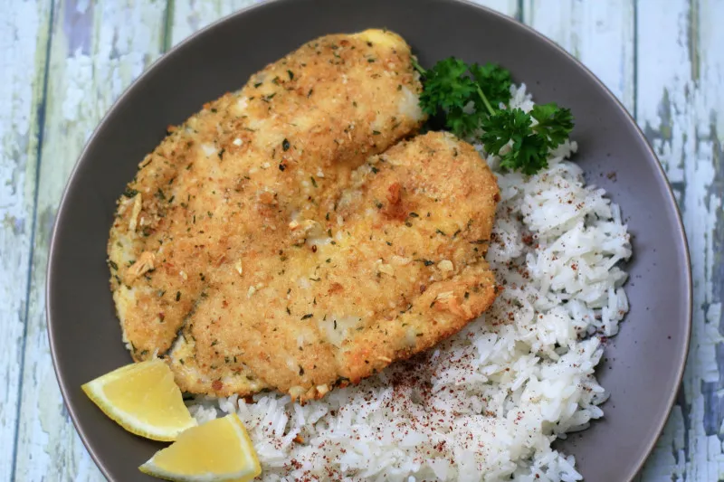 recetas Tilapia Empanizada Con Queso Parmesano