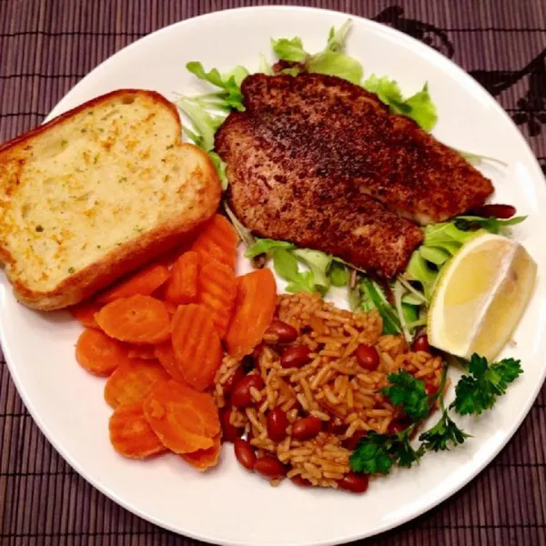 receta Tilapia noirci salé