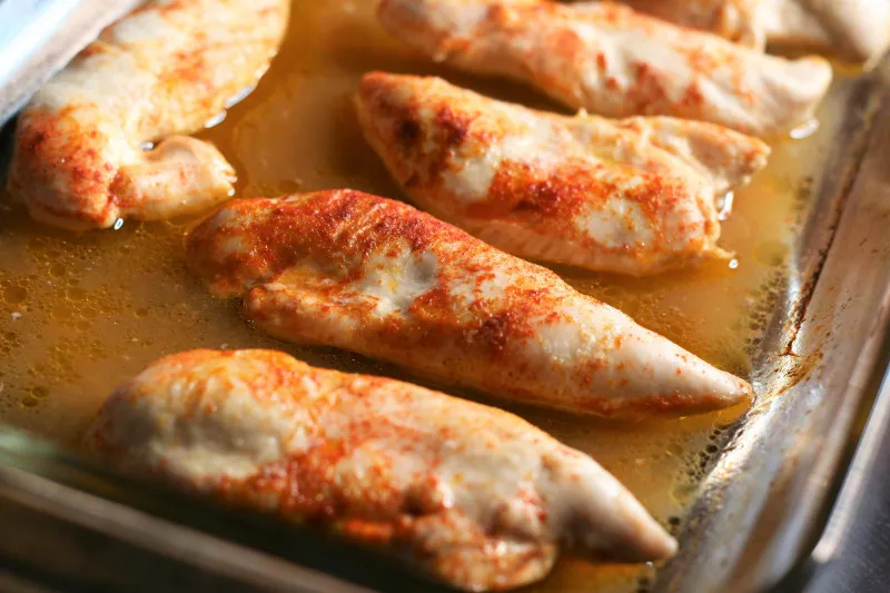 receta Lanières de poulet au citron