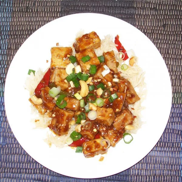 receta Tofu Con Cerdo Y Anacardos