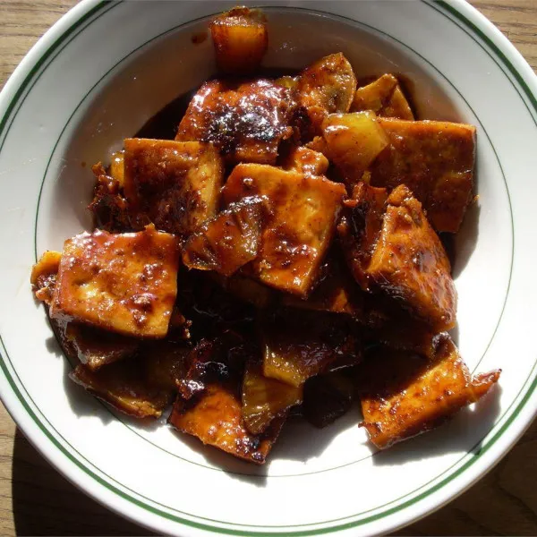 recepta Tofu w glazurze klonowej