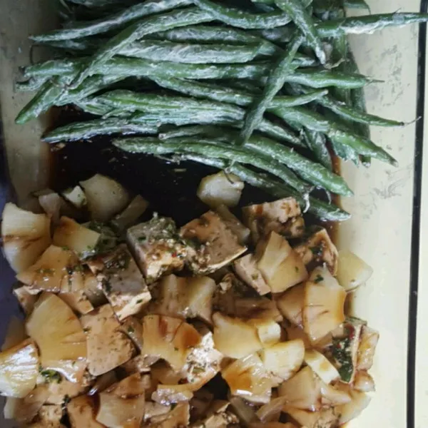 receta Tofu Teriyaki Con Piña