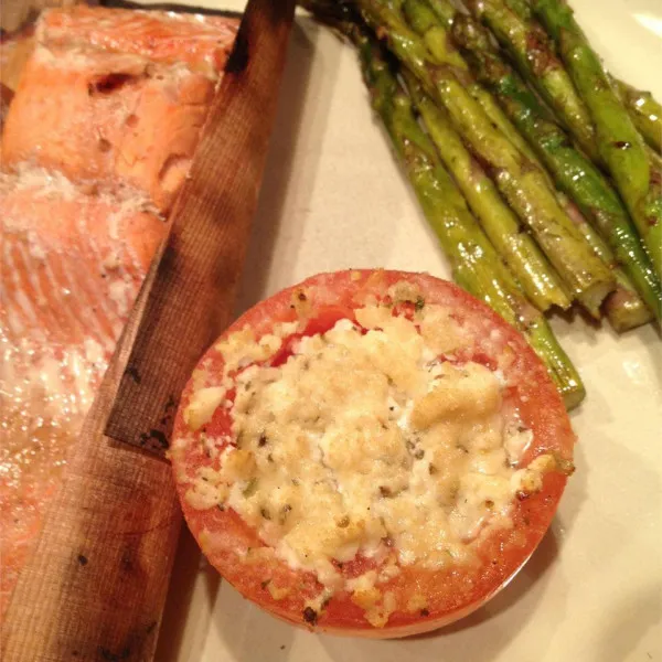 receta Tomates Feta A La Parrilla