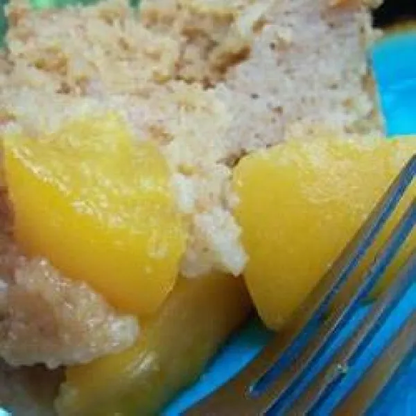 receta Gâteau renversé Peach Graham