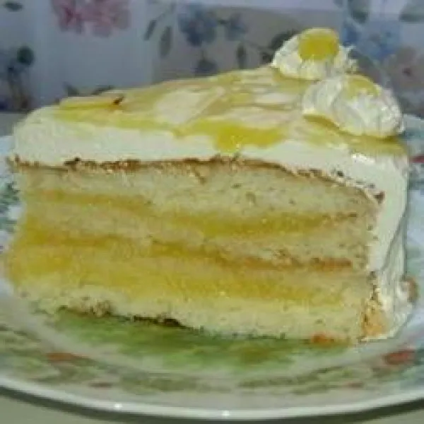 receta Torta Blanca Plateada