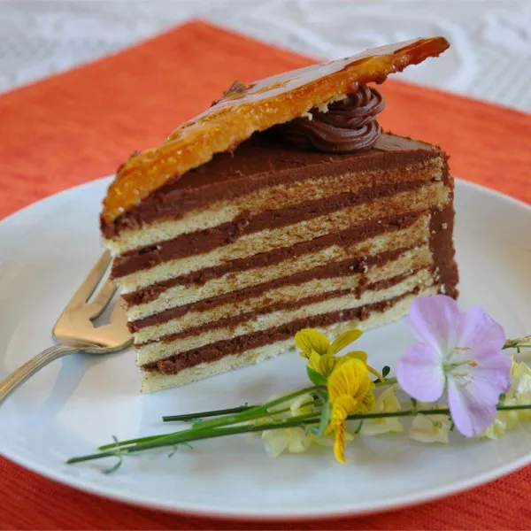 receta Dobos Cake