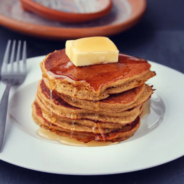 receta Gâteaux de sarrasin chauds faits maison