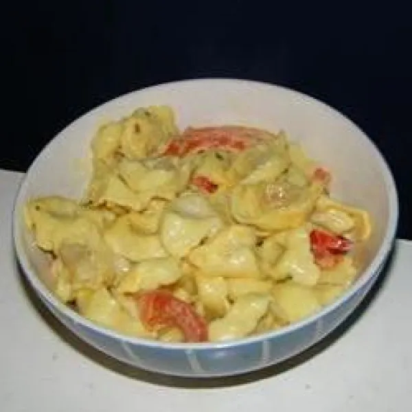 receta Tortellini De Pesto Y Pimienta