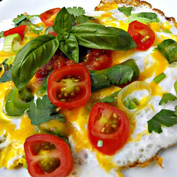 receta omelette de printemps