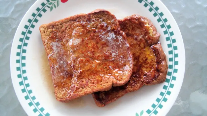 receta Tostada Francesa Con Compota De Manzana