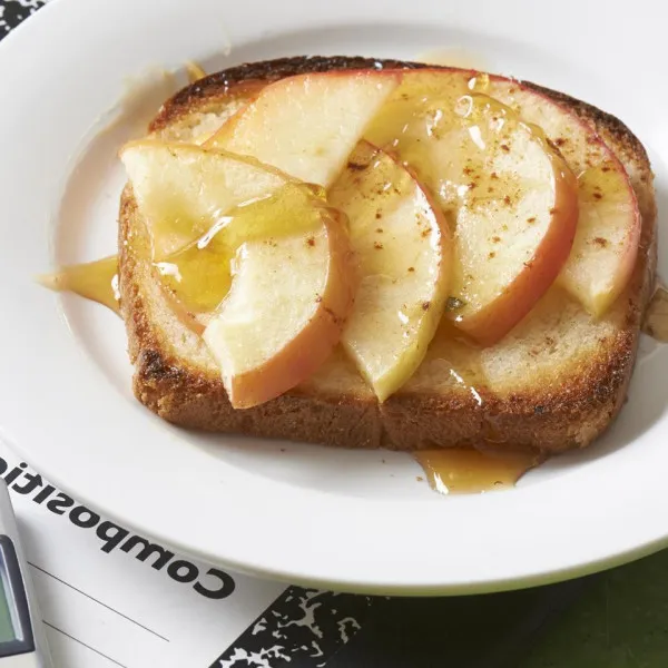 recetas Tostadas De Manzana