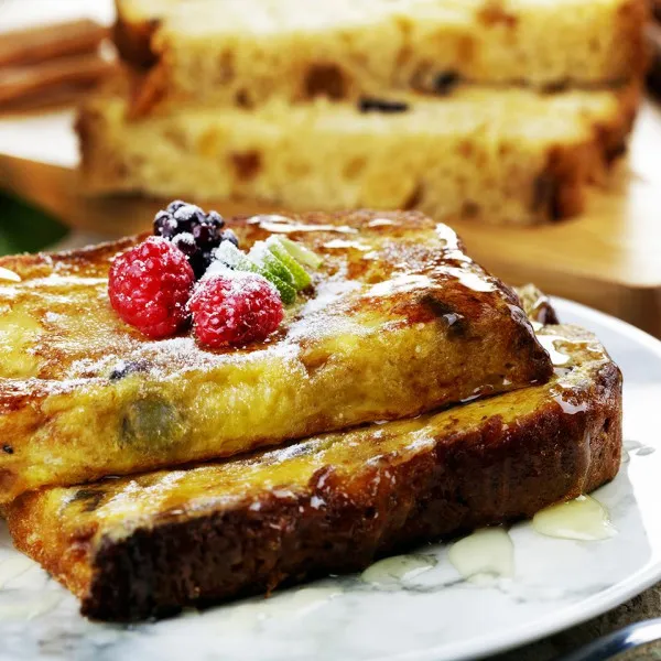 receta Pain perdu au panettone Bauducco