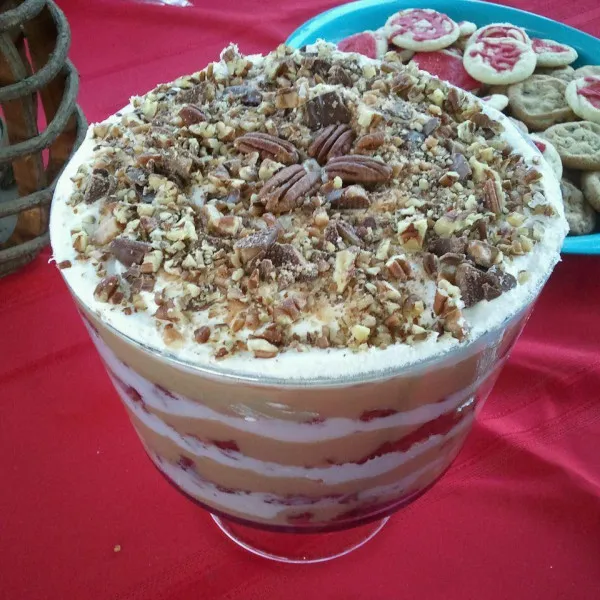 receta Double Chocolate Moka Trifle