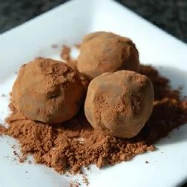 receta Truffes au chocolat et à l'orange