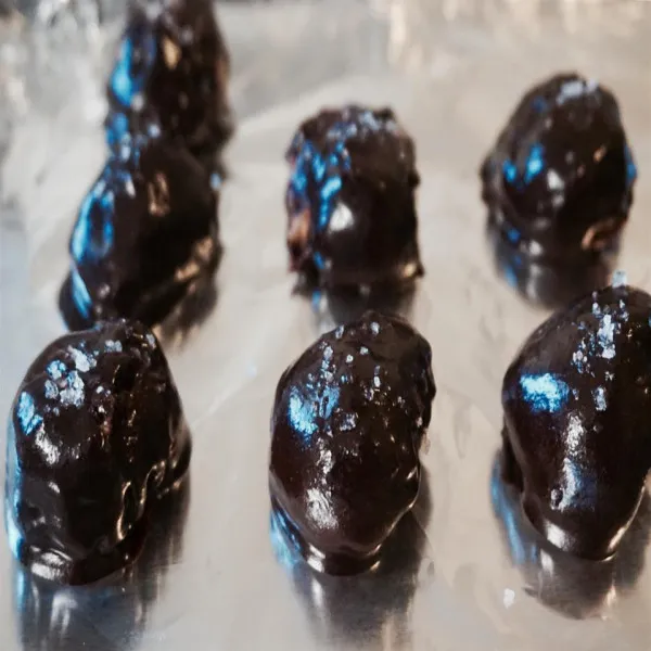 recetas Trufas Saludables De Avena Con Mantequilla De Maní Y Chocolate Negro Salado