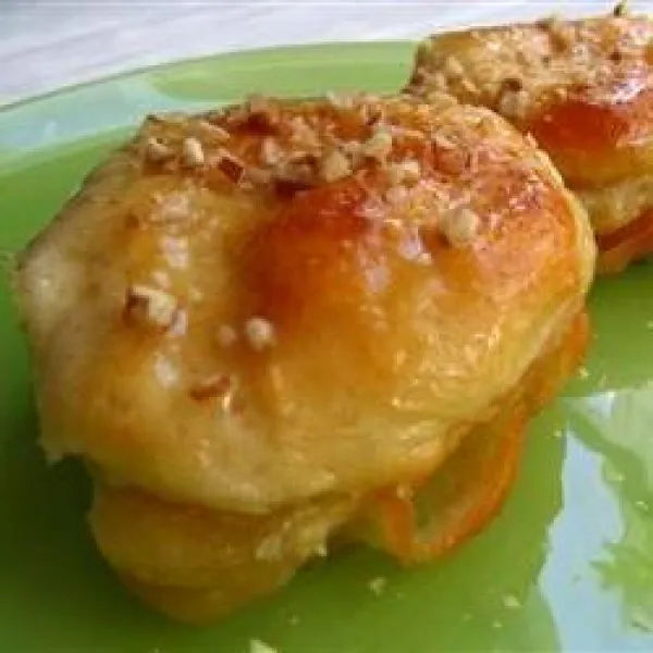 receta Twist Of Honey Orange Rolls