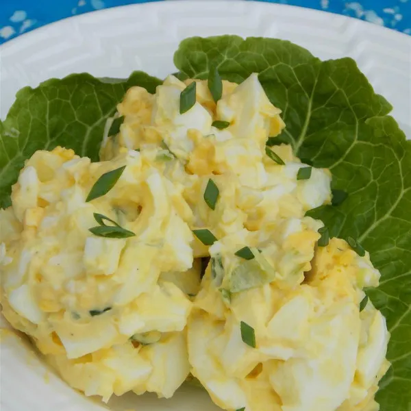 receta Une Salade Aux Oeufs Saine