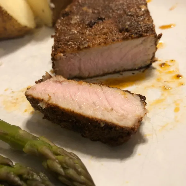 receta A Sorte De Porc Noirci Frotté Au Piment