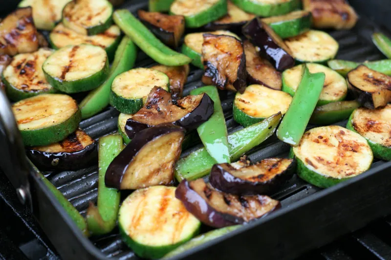 receta Verduras A La Parrilla Con Vinagre Balsámico