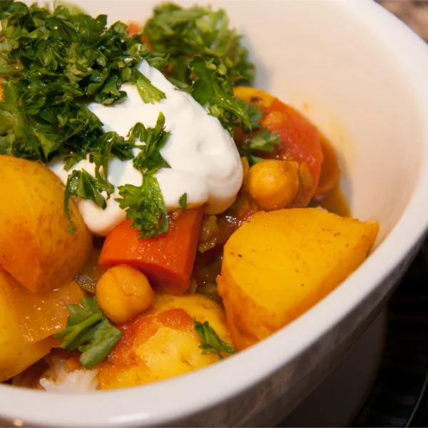przepis Warzywa Curry