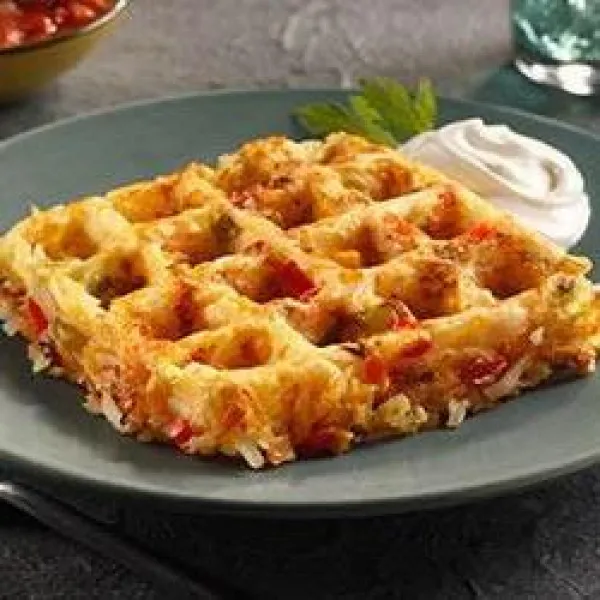 receta Shonna's Waffle Browns