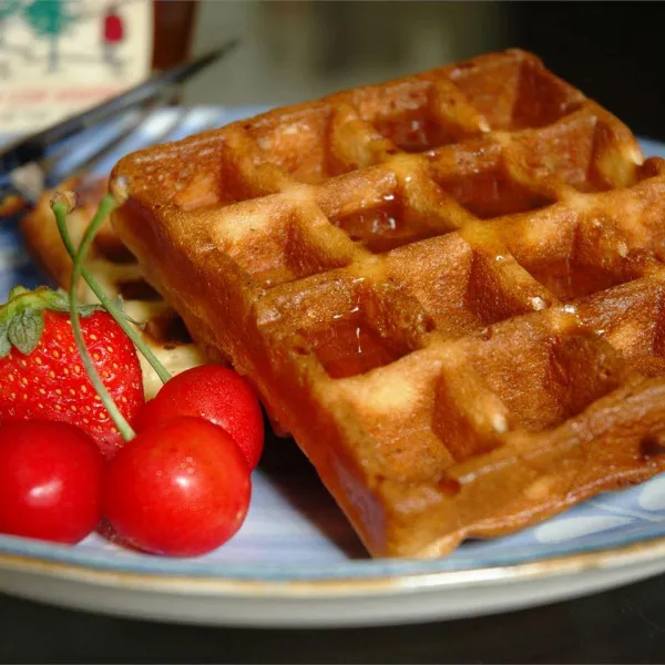 recetas Waffles Belgas