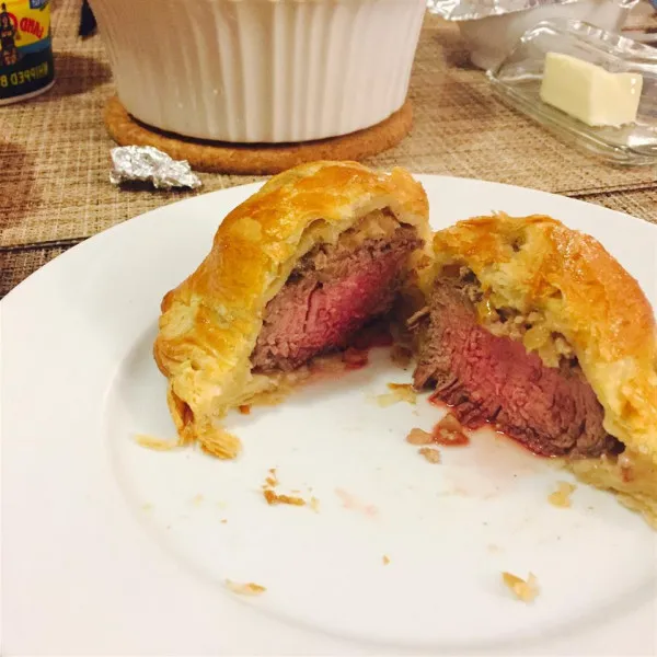 receta Wellingtons de bœuf individuels