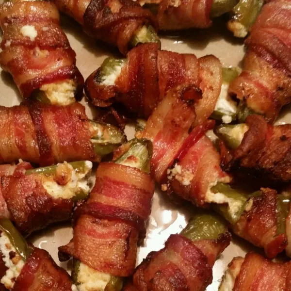 receta Wraps De Jalapeño Con Tocino Al Horno