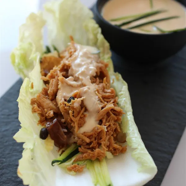 recetas Wraps De Lechuga Con Pollo Sin Cocinar