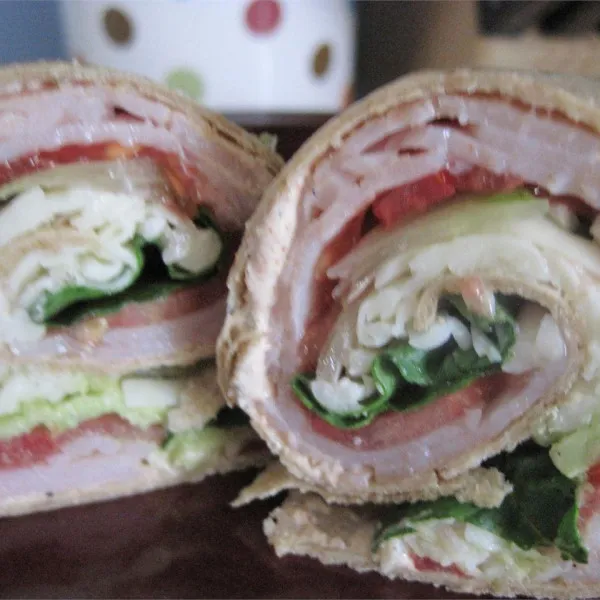 receta Wraps Picantes De Pavo Y Chipotle