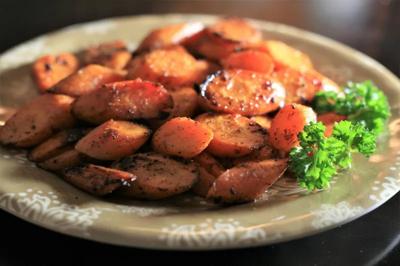 receta Carottes Rôties Aux Épices Marocaines