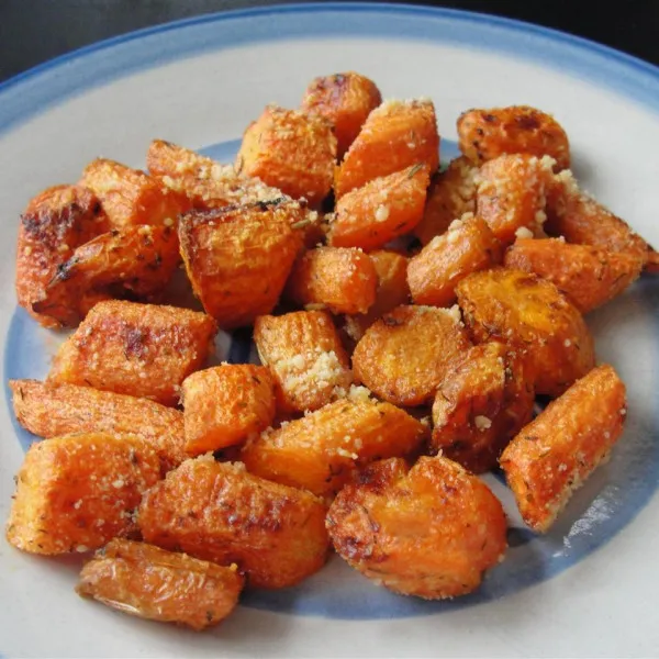 recetas Zanahorias Asadas Con Queso Parmesano Y Ajo