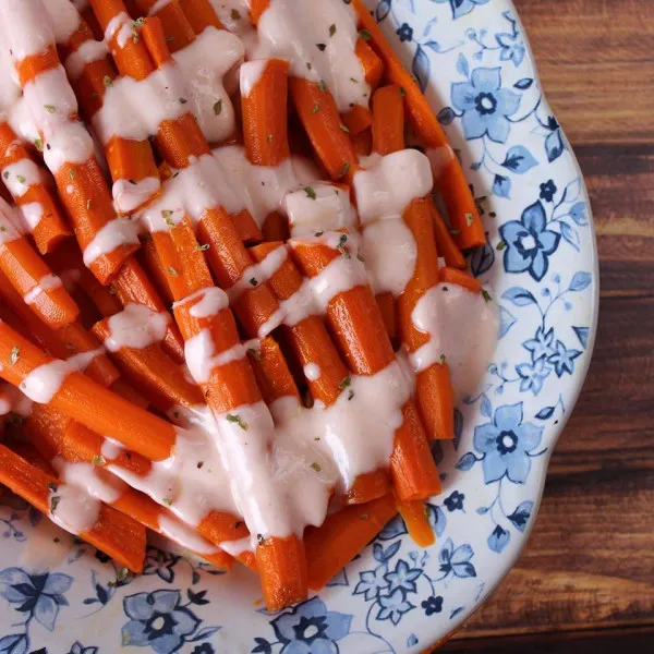 recetas Zanahorias Asadas Con Salsa De Miel Sriracha