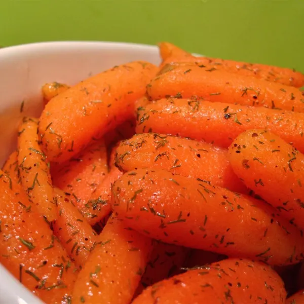 receta Carottes Glacées à l'Aneth