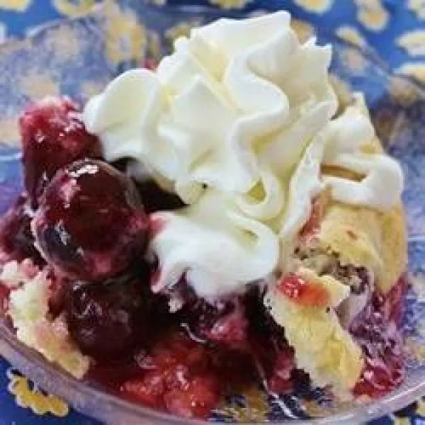 receta Cherry Cobbler Yo