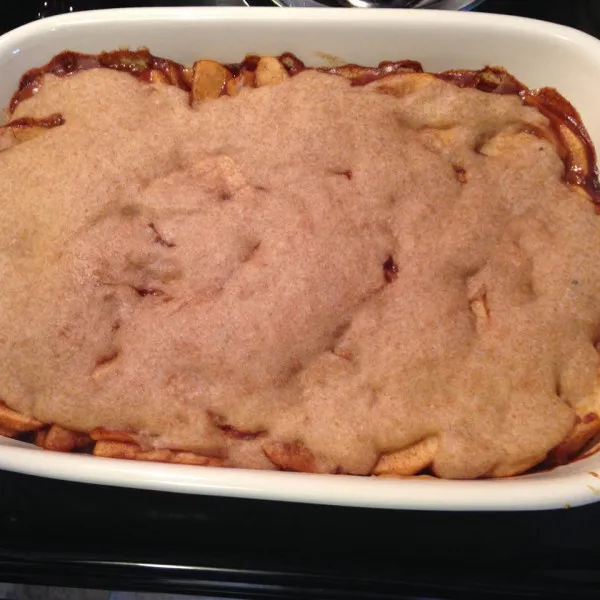 receta Warm Apple Cinnamon Cobbler