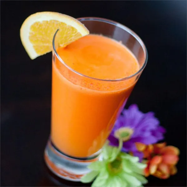 receta Jus de carotte et d'orange